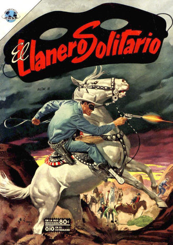 Poster DIN 4 numero 0691: Novaro: El Llanero Solitario cubierta numero 06  