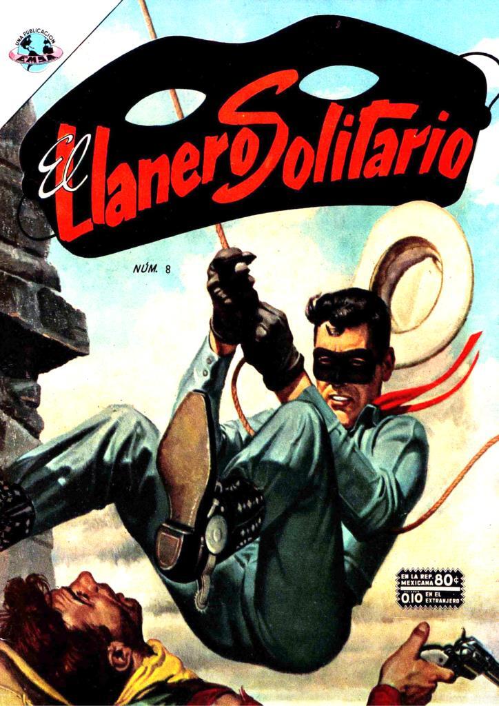 Poster DIN 4 numero 0693: Novaro: El Llanero Solitario cubierta numero 08
