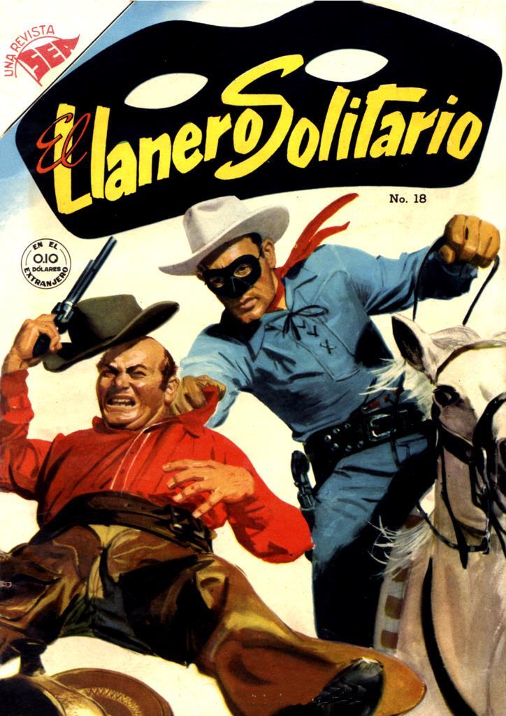 Poster DIN 4 numero 0700: Novaro: El Llanero Solitario cubierta numero 18 