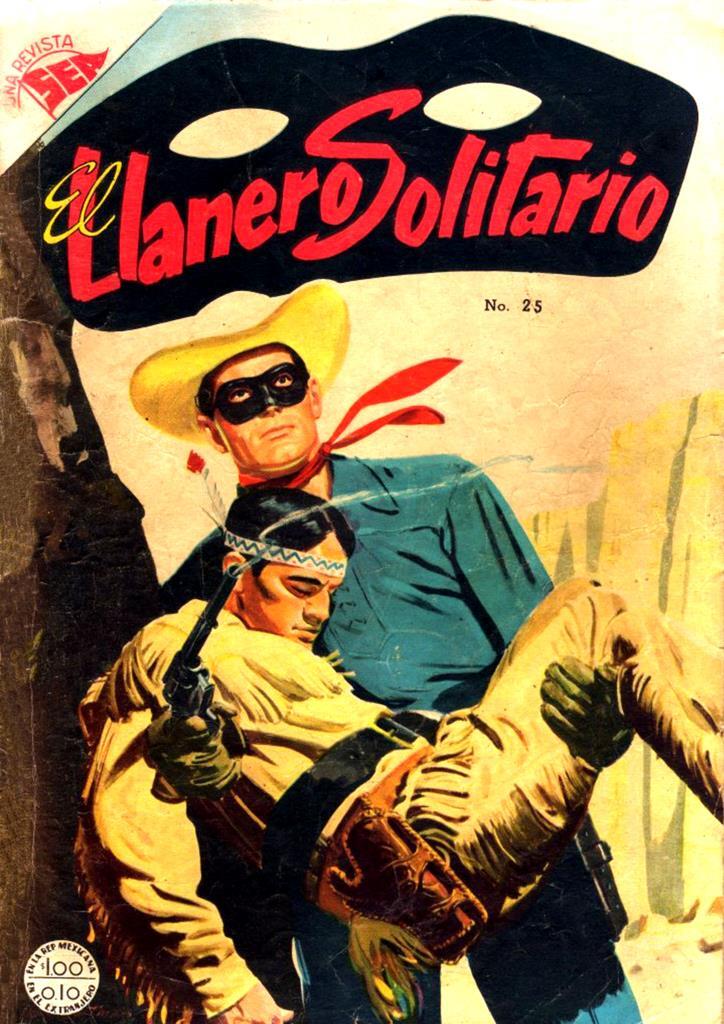 Poster DIN 4 numero 0703: Novaro: El Llanero Solitario cubierta numero 25