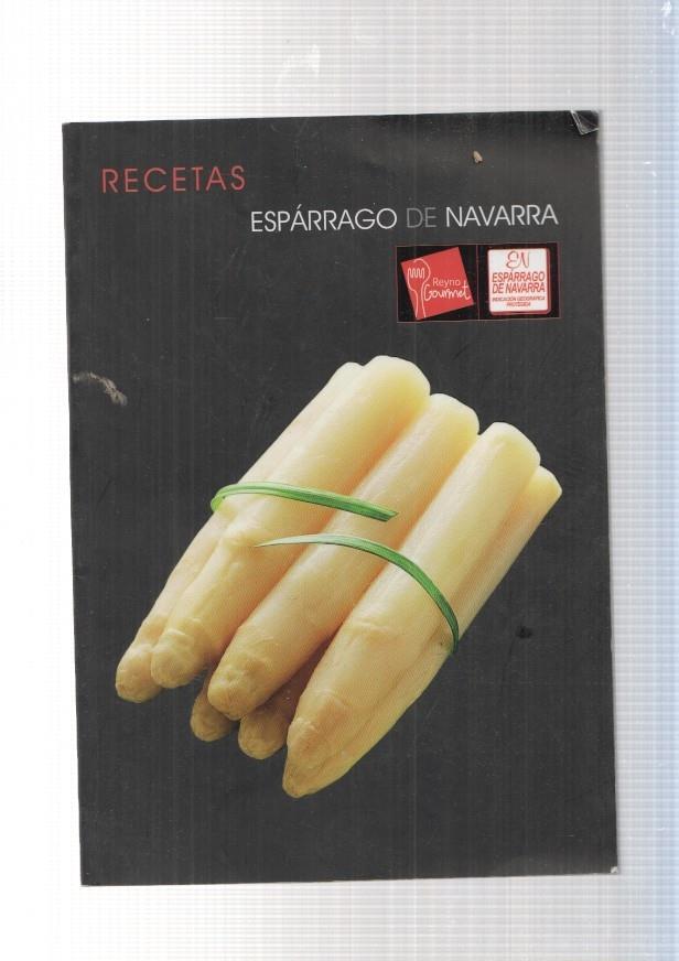 Recetas. Esparrago de Navarra