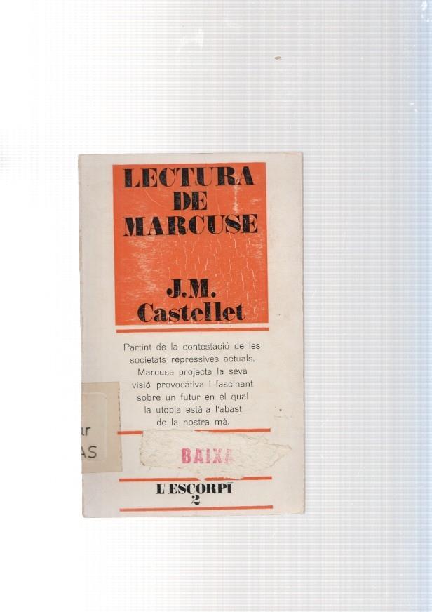 Lectura de Marcuse