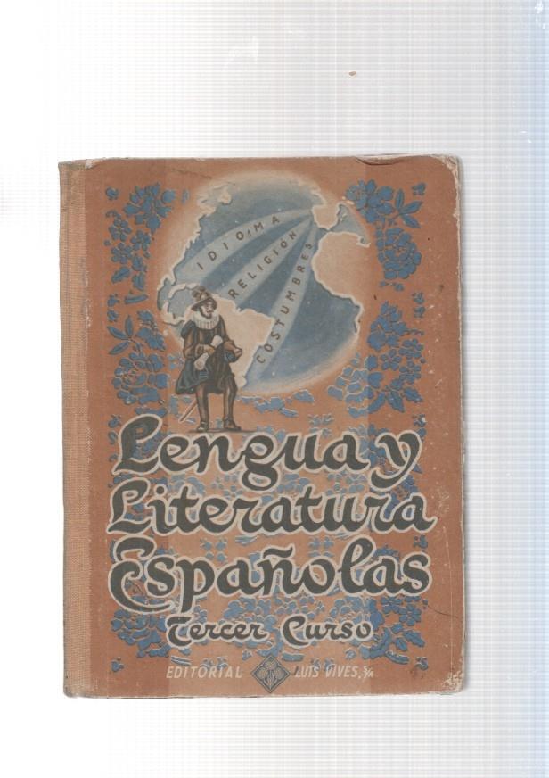 Lengua y literatura españolas. tercer curso