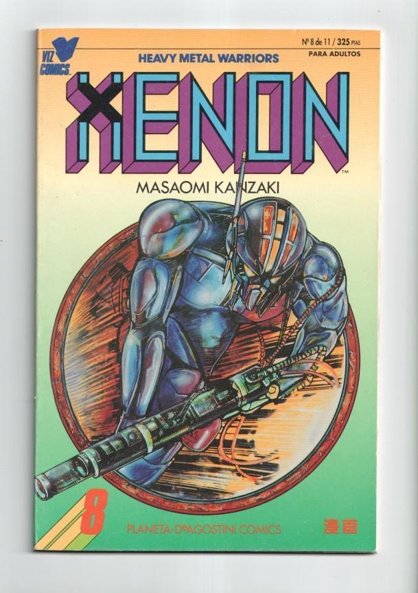 Planeta: Heavy Metal Warriors XENON numero 08