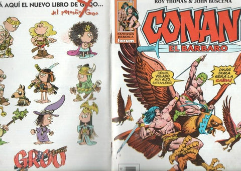 Planeta: Conan el barbaro numero 76: Los jinetes halcon de Harakht 