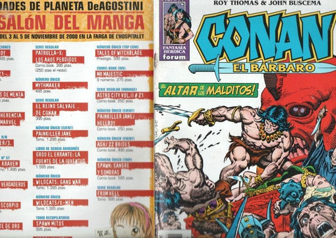 Planeta: Conan el barbaro numero 72: El secreto de Ashtoreth