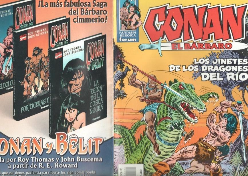 Planeta: Conan el barbaro numero 61: Los jinetes de los dragones de rio