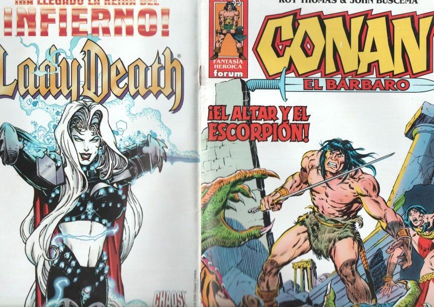 Planeta: Conan el barbaro numero 53: El altar y el escorpion