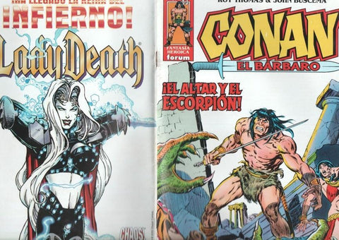 Planeta: Conan el barbaro numero 53: El altar y el escorpion
