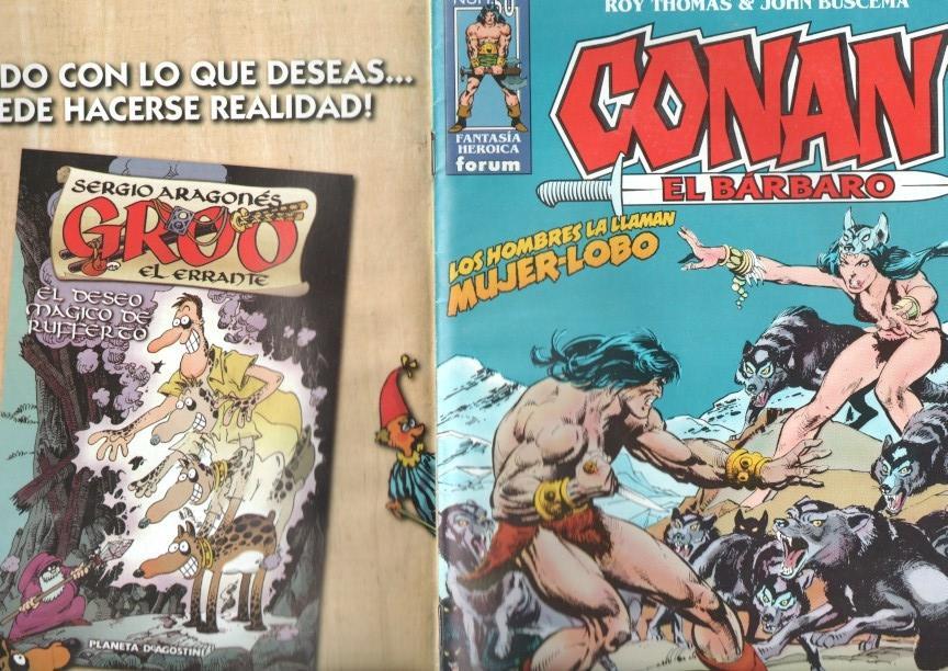 Planeta: Conan el barbaro numero 50: La mujer lobo