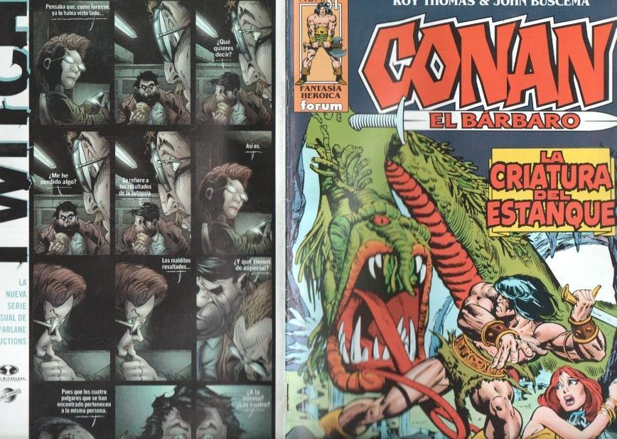 Planeta: Conan el barbaro numero 51: La criatura del estanque
