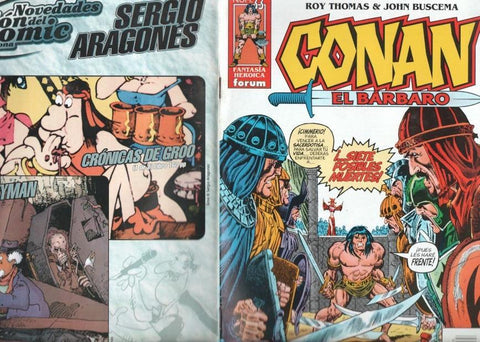Planeta: Conan el barbaro numero 33: La muerte y los 7 magos 