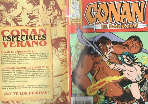 Planeta: Conan el barbaro numero 11: Villanos en la casa (especial verano)
