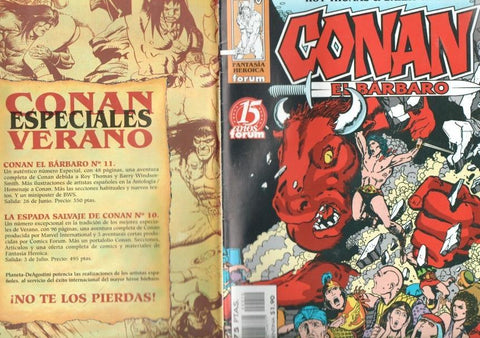 Planeta: Conan el barbaro numero 10: Cuidado con la ira de Anu