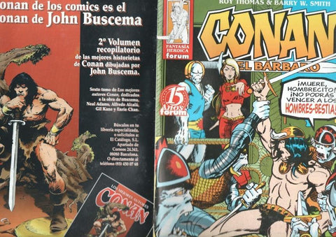 Planeta: Conan el barbaro numero 02: La madriguera de los hombres bestias