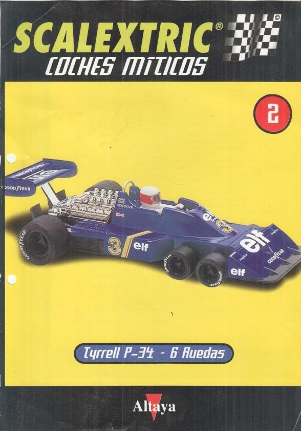 Lamina numerada 2: Scalextric Coches Miticos (Altaya)