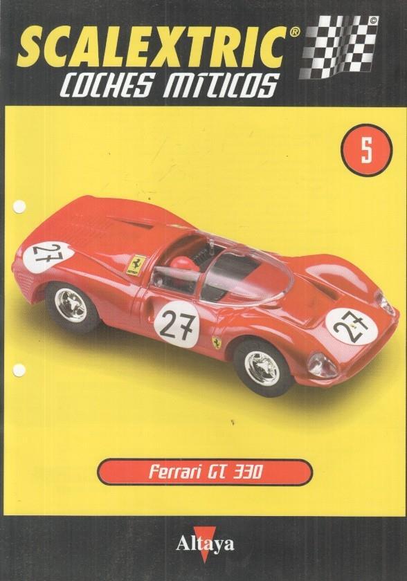 Lamina numerada 5: Scalextric Coches Miticos (Altaya)