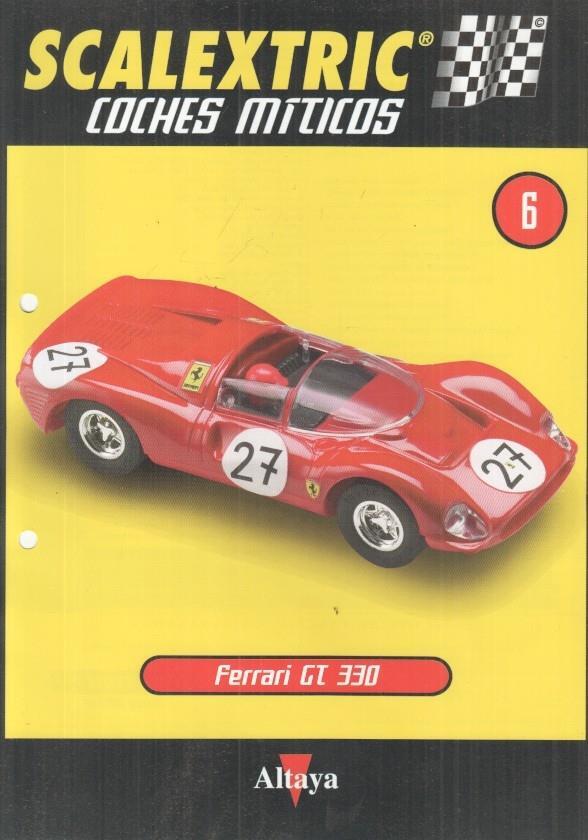 Lamina numerada 6: Scalextric Coches Miticos (Altaya)