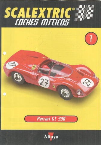 Lamina numerada 7: Scalextric Coches Miticos (Altaya)