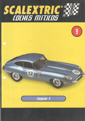 Lamina numerada 9: Scalextric Coches Miticos (Altaya)