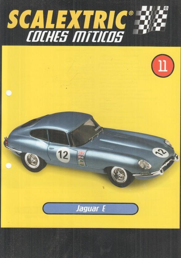 Lamina numerada 11: Scalextric Coches Miticos (Altaya)