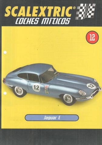 Lamina numerada 12: Scalextric Coches Miticos (Altaya)