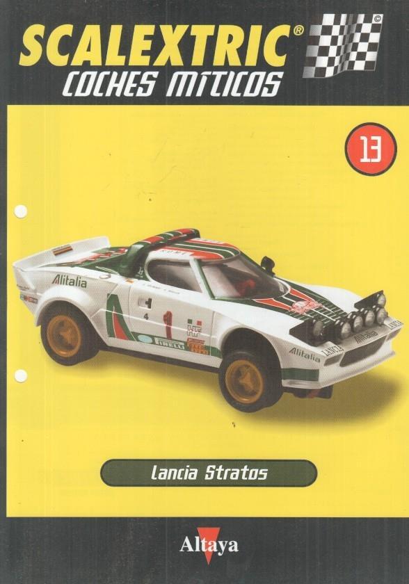 Lamina numerada 13: Scalextric Coches Miticos (Altaya)