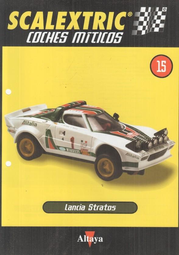 Lamina numerada 15: Scalextric Coches Miticos (Altaya)