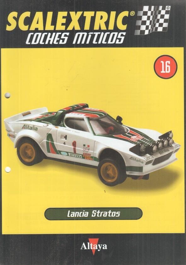 Lamina numerada 16: Scalextric Coches Miticos (Altaya)