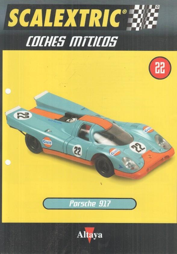 Lamina numerada 22: Scalextric Coches Miticos (Altaya)