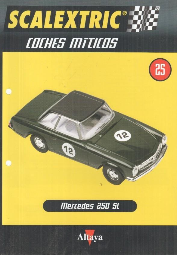 Lamina numerada 25: Scalextric Coches Miticos (Altaya)