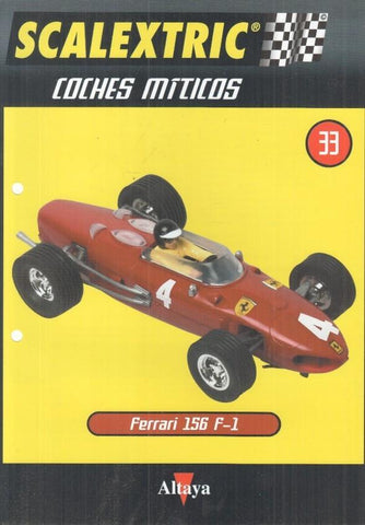 Lamina numerada 33: Scalextric Coches Miticos (Altaya)