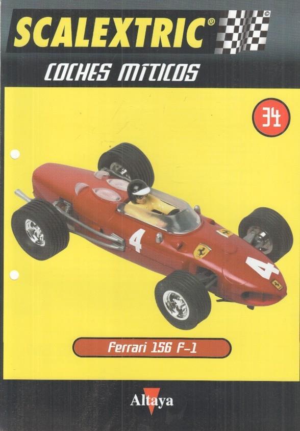 Lamina numerada 34: Scalextric Coches Miticos (Altaya)