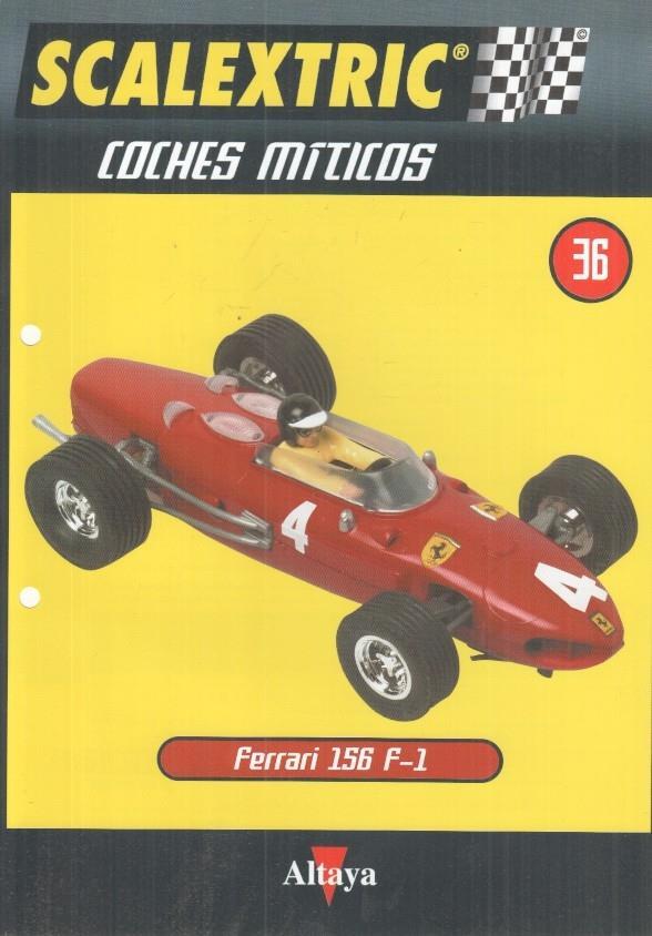 Lamina numerada 36: Scalextric Coches Miticos (Altaya)