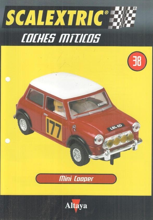 Lamina numerada 38: Scalextric Coches Miticos (Altaya)