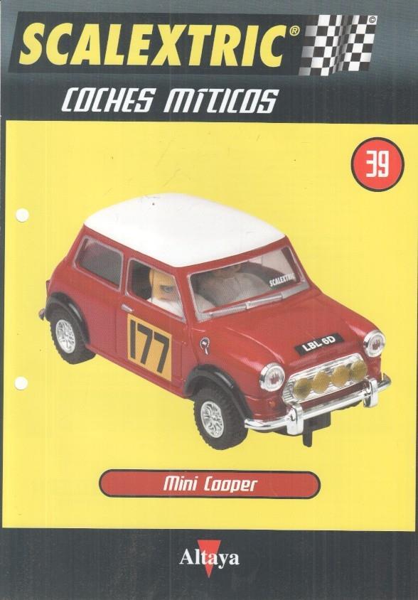 Lamina numerada 39: Scalextric Coches Miticos (Altaya)