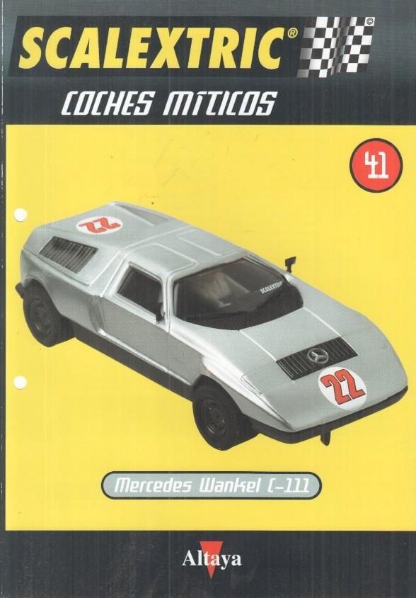 Lamina numerada 41: Scalextric Coches Miticos (Altaya)