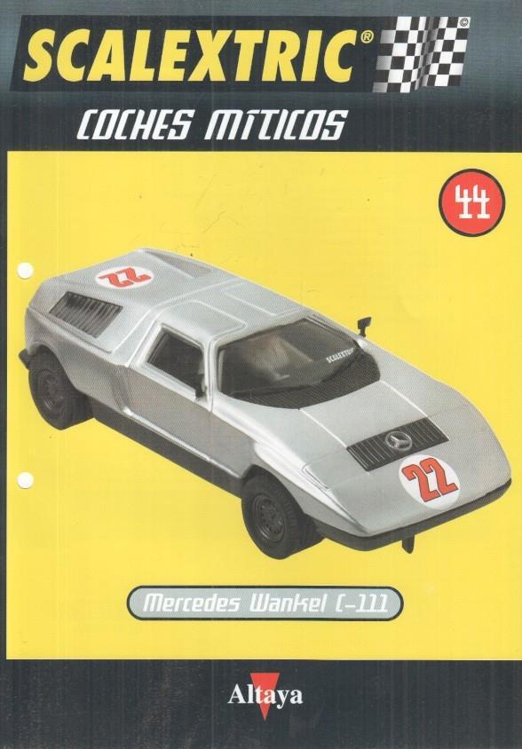 Lamina numerada 44: Scalextric Coches Miticos (Altaya)