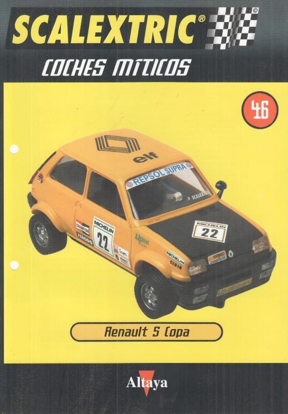 Lamina numerada 46: Scalextric Coches Miticos (Altaya)