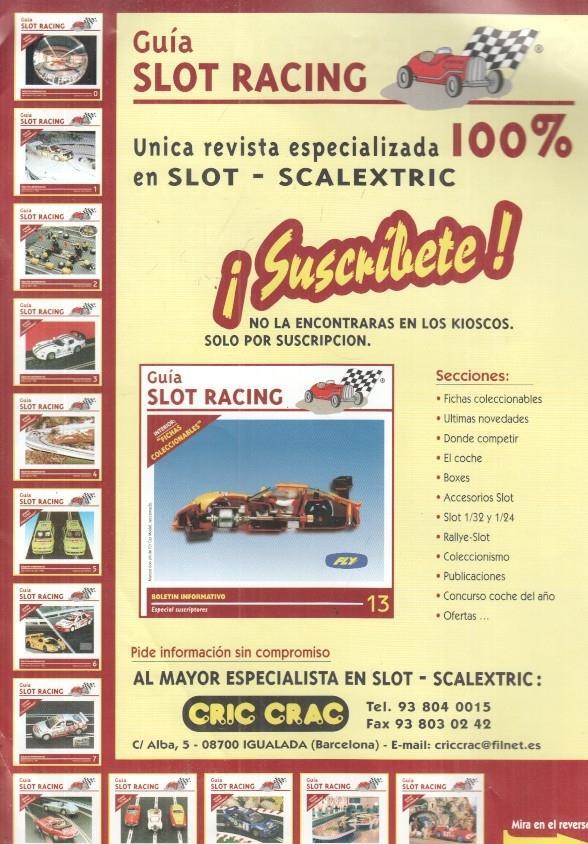 Folleto publicidad: Guia Slot Racing