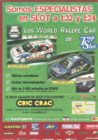 Folleto publicidad: Guia Slot Racing