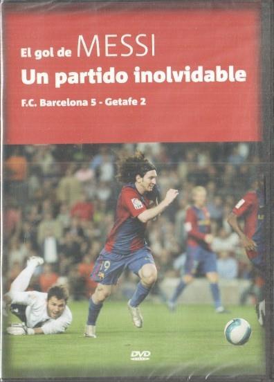 DVD: El gol de Messi - Un partido inolvidable F.C. Barcelona 5 - Getafe 2 (Precintada)