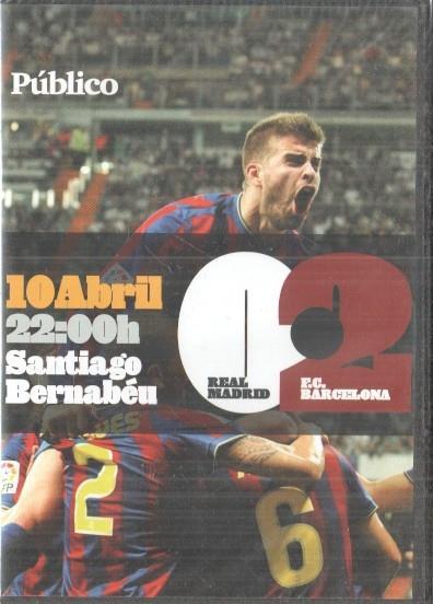 DVD: 10 Abril Madrid 0 - Barça 2 (Precintado)
