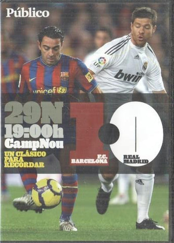 DVD: 29N Barça 1 - Madrid 0 (Precintado)