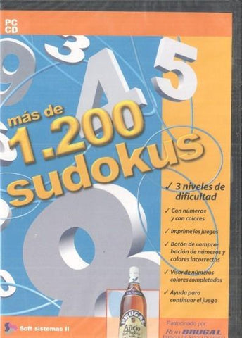 DVD: Mas de 1200 sudokus (precintado)