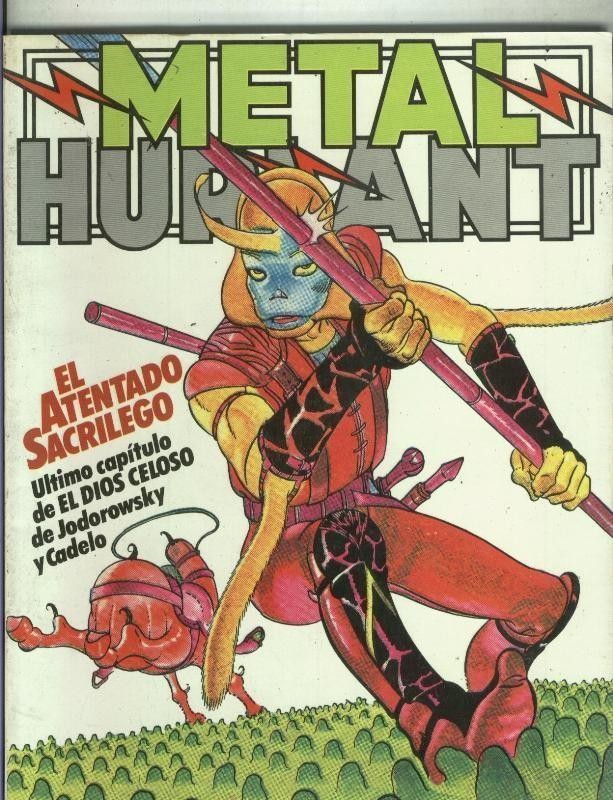Metal Hurlant revista numero 42: La tierra hueca (Schuite)-El carnet de moto (Margerin)