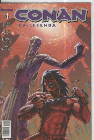 Planeta: Conan la leyenda numero 04: Las puertas del paraiso