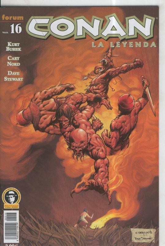 Planeta: Conan la leyenda numero 16: El horror de la colina Uskuth
