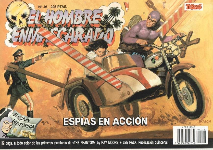 Ediciones B: El hombre enmascarado (The Phantom) numero 46: Espias en accion