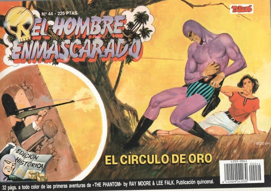 Ediciones B: El hombre enmascarado (The Phantom) numero 44: El circulo de oro